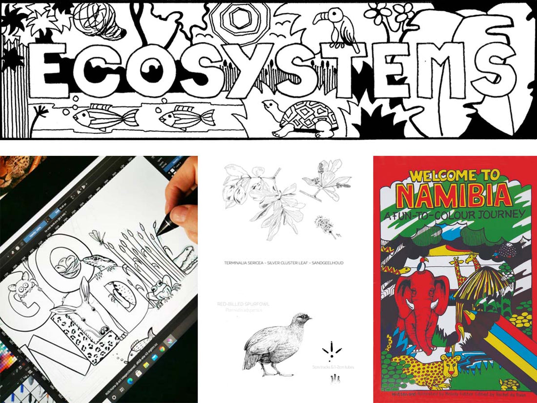 THE LEGACY OF A NAMIBIAN COLOURING BOOK
