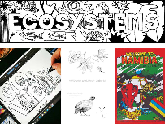 THE LEGACY OF A NAMIBIAN COLOURING BOOK