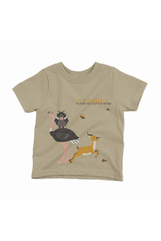 Okapuka littlebugs kids t-shirt