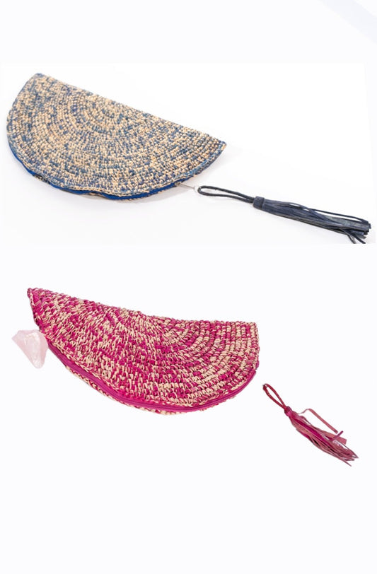 Clutch Crochet half moon