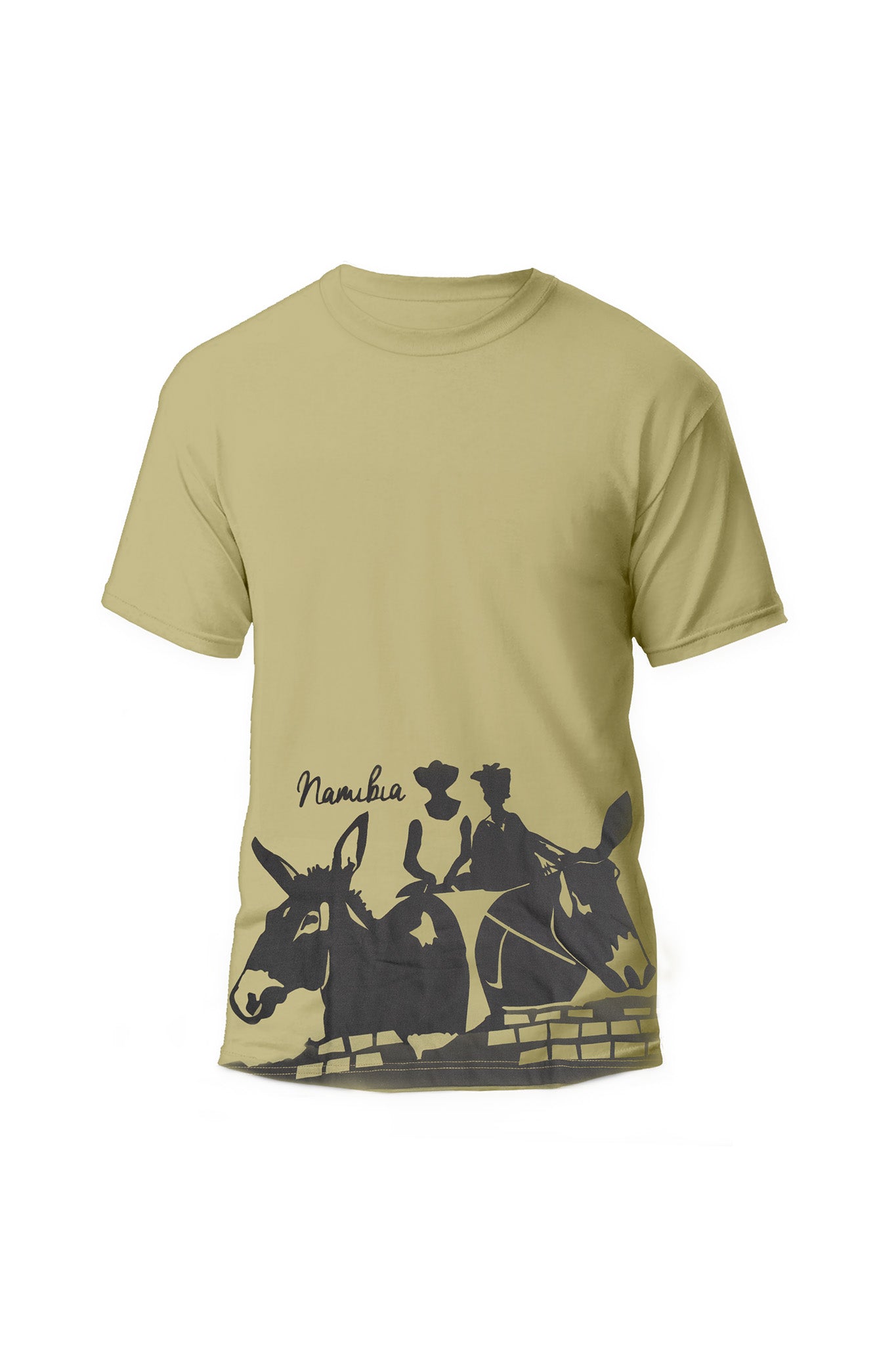 Green Donkey Cart T-shirt Toddlers