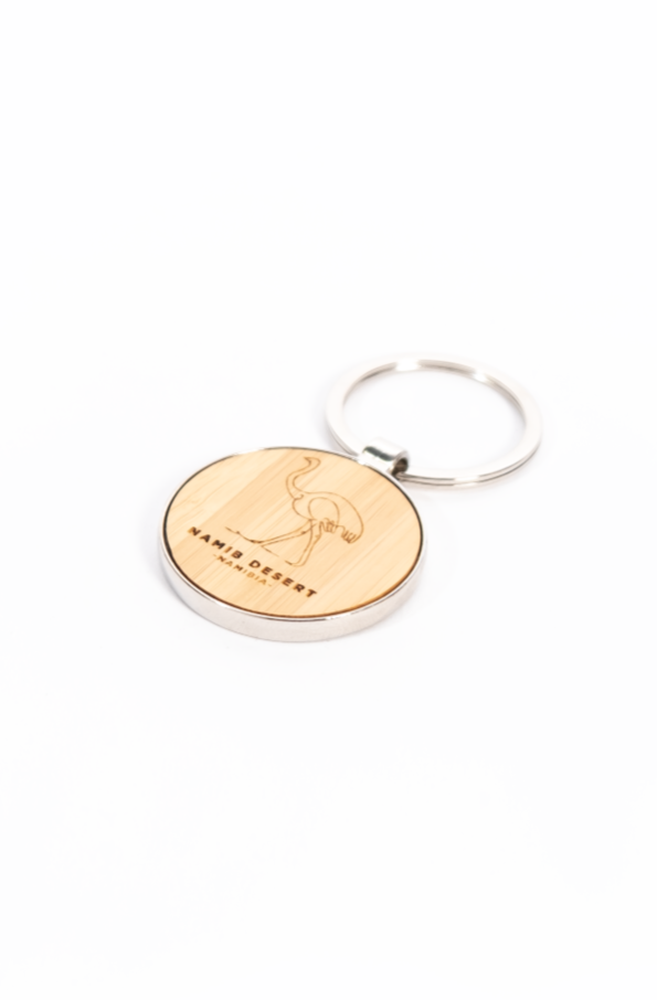 NamibiaCam bamboo Keyring
