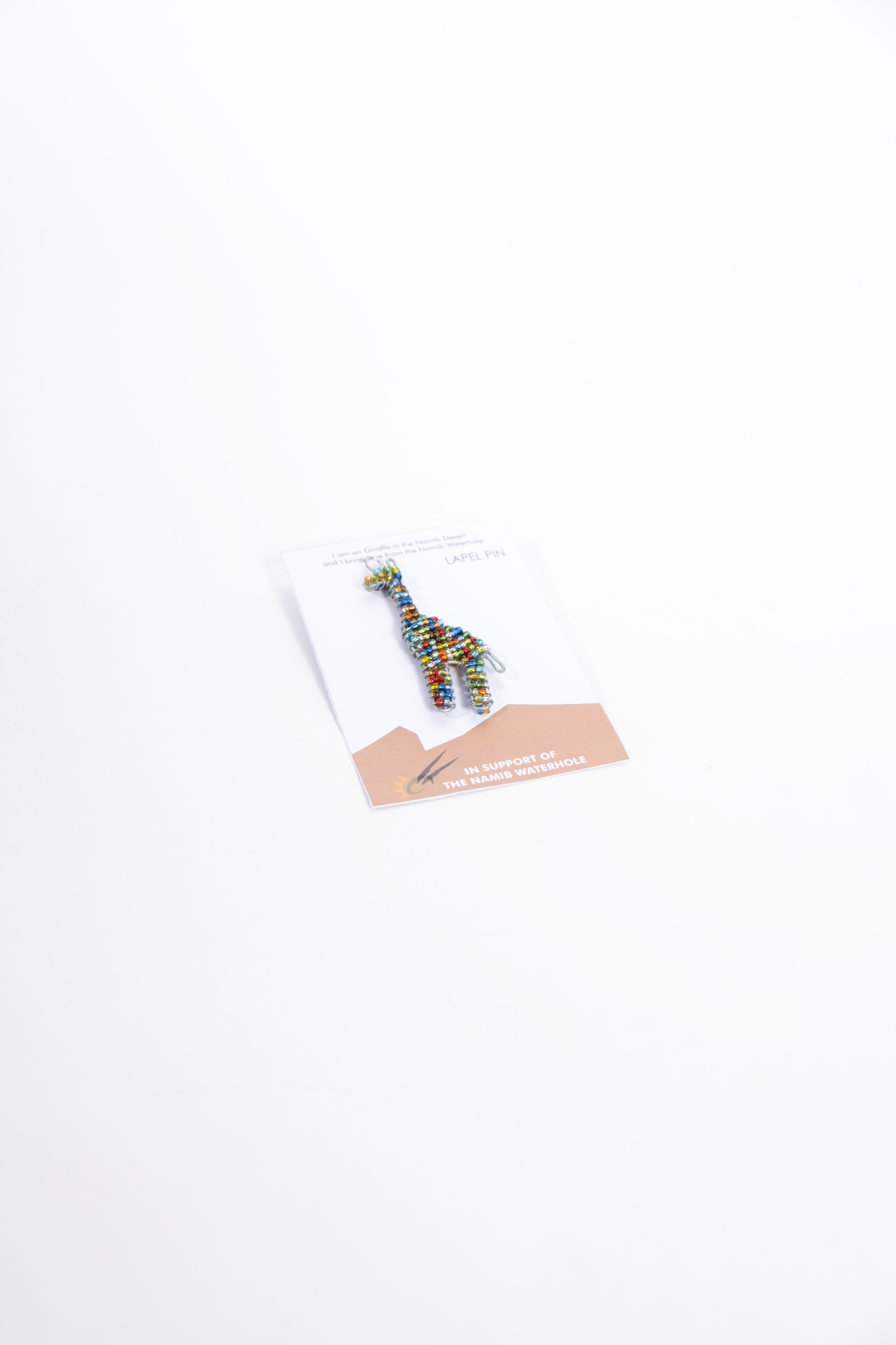 Handmade Beaded Lapel Pin