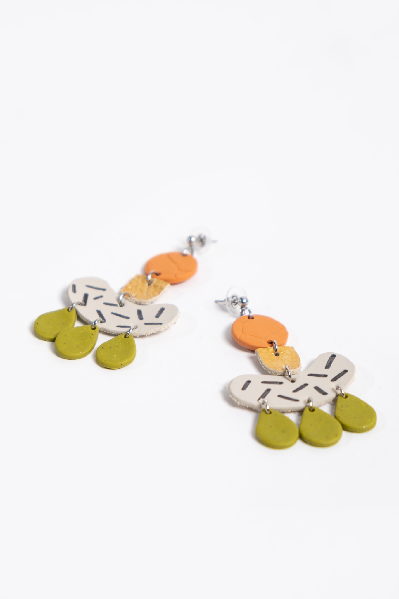 Handmade Polymer Clay Earrings