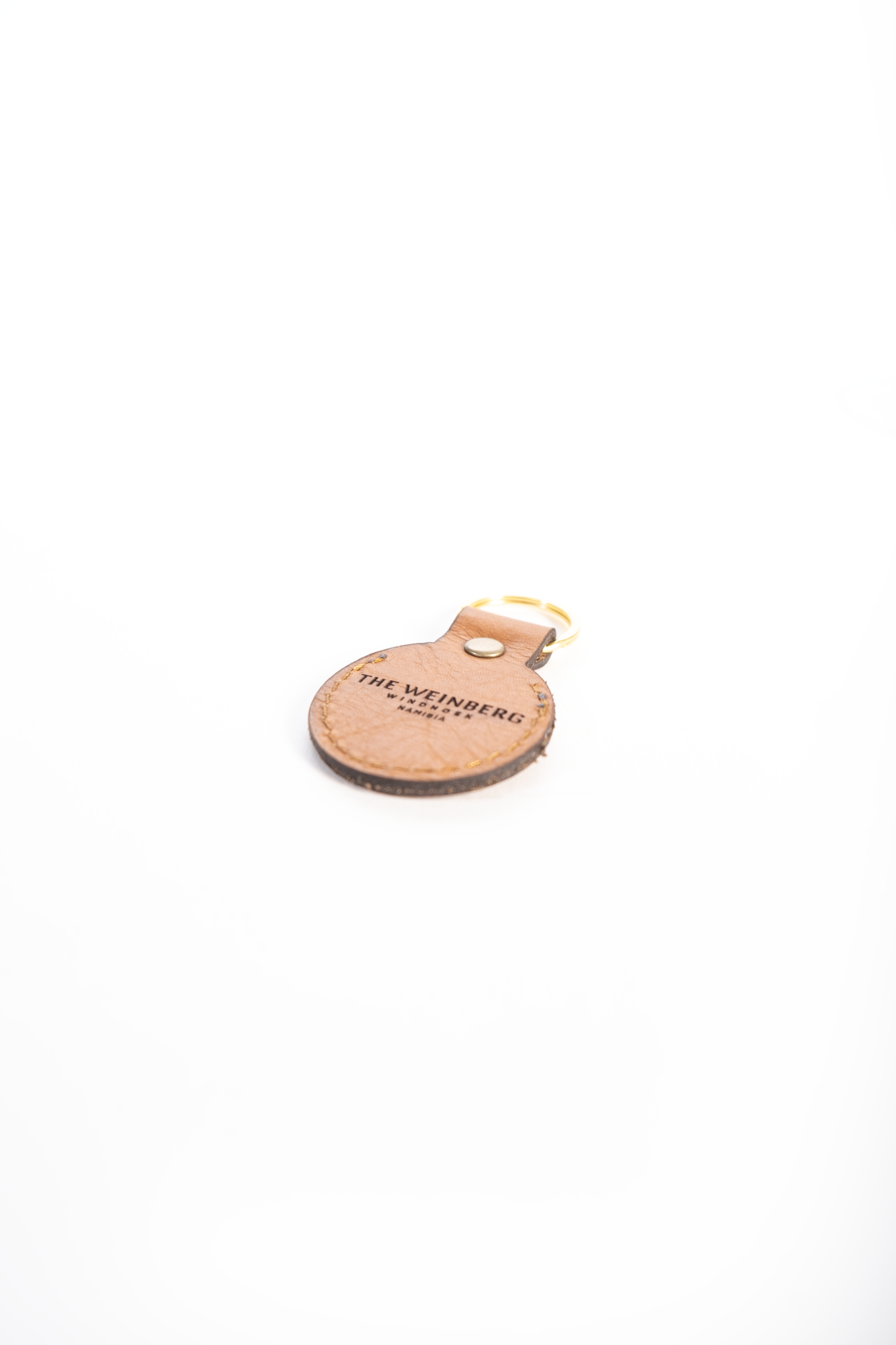 The Weinberg leather keyring