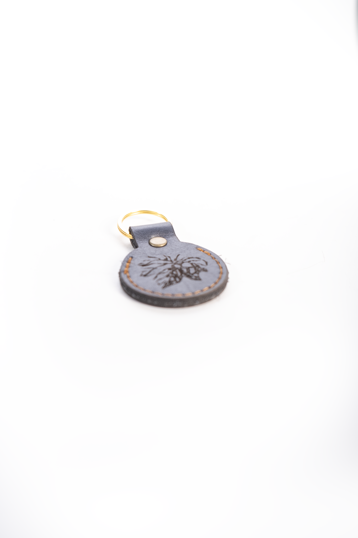 The Weinberg leather keyring