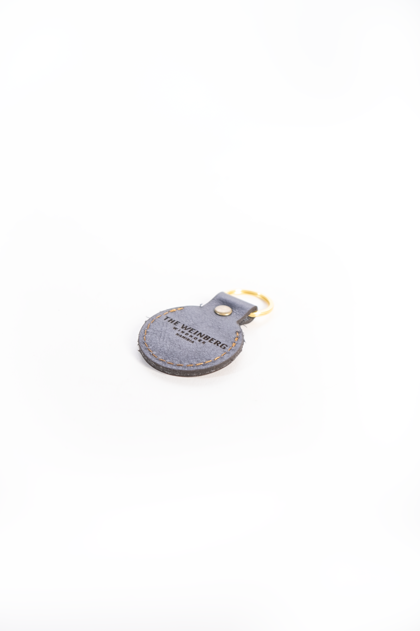 The Weinberg leather keyring