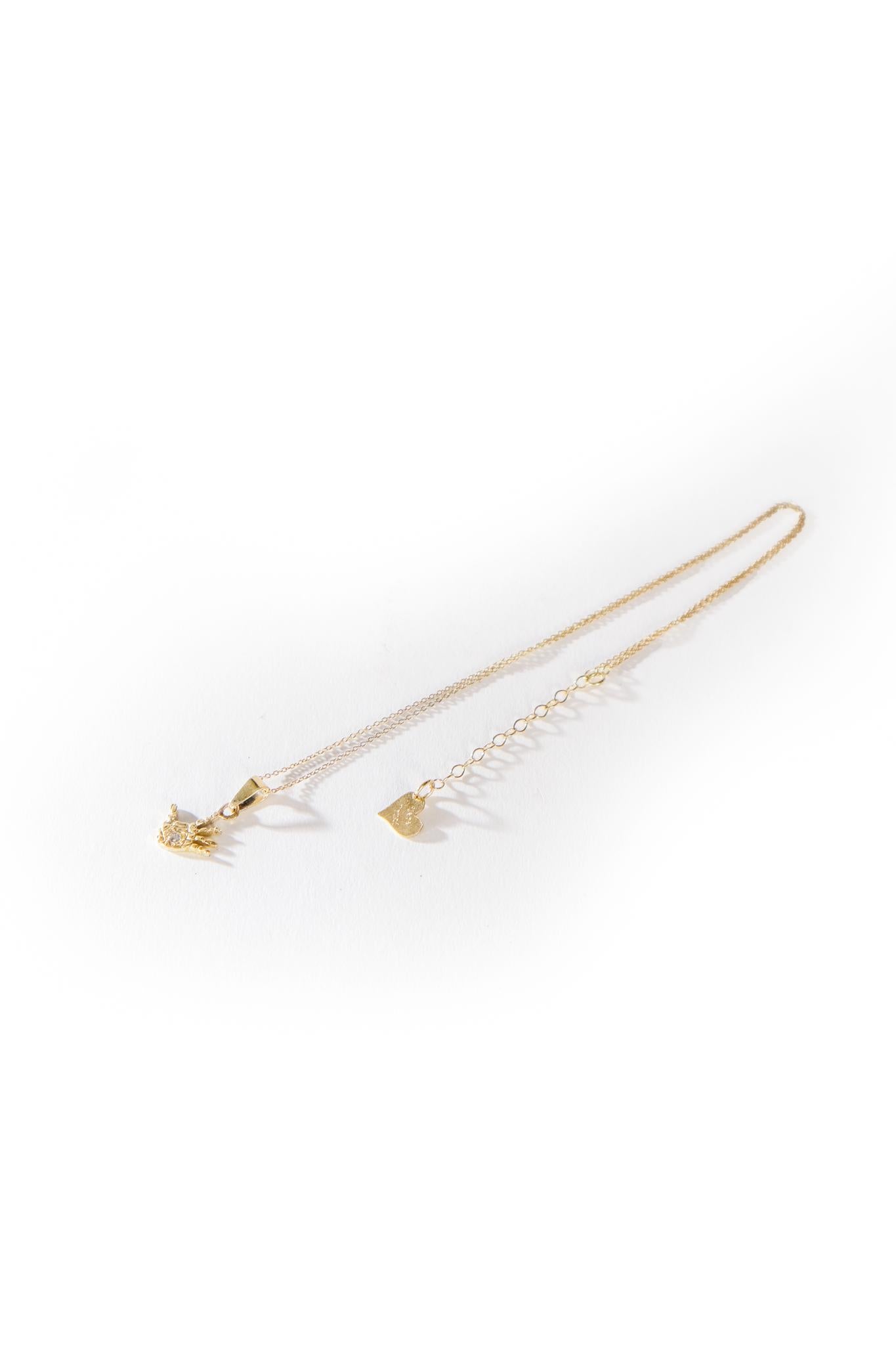 Care Trust Silberkette mit Turmalinstein