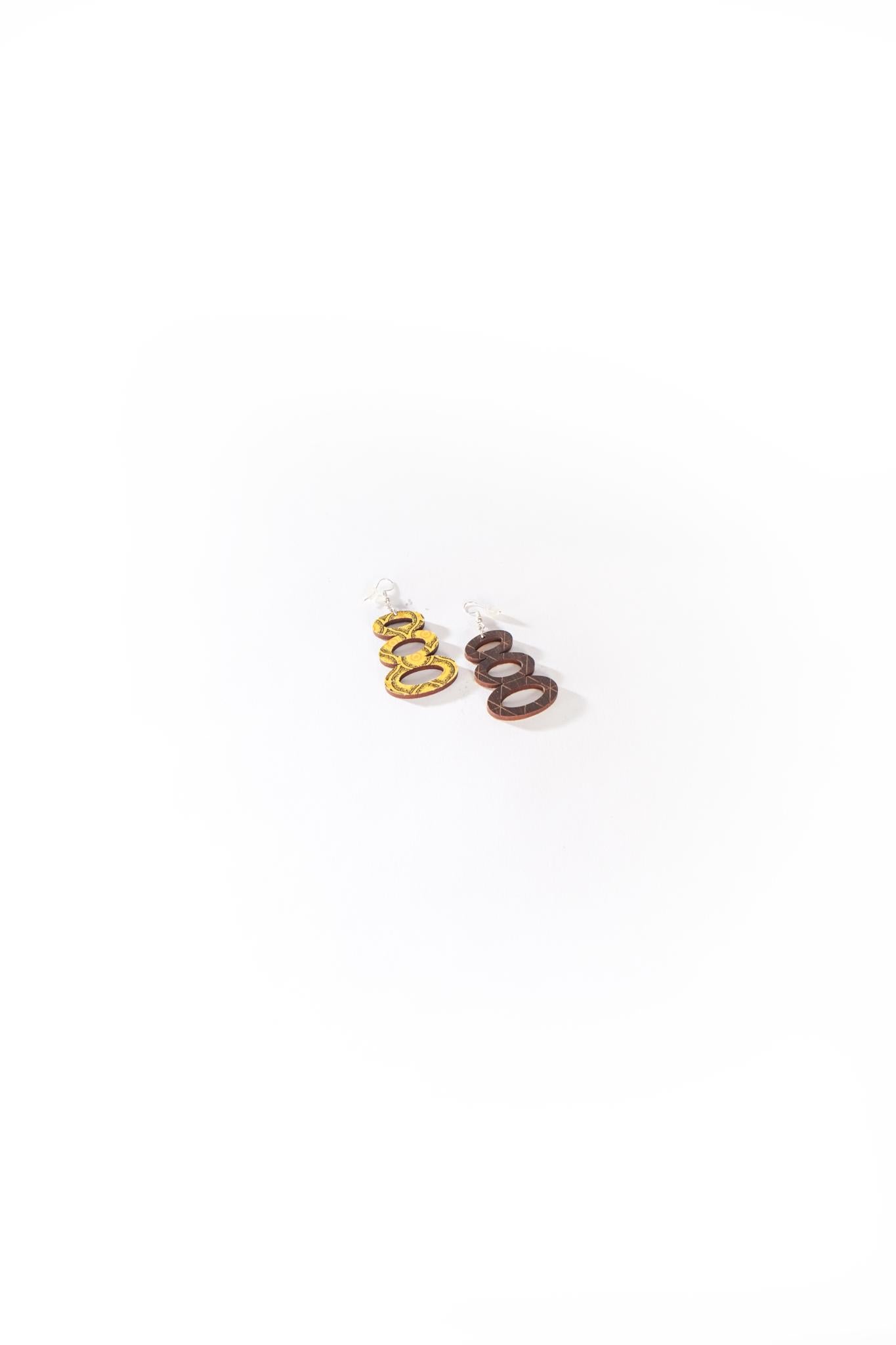 Shwe Shwe laser-cut Earrings large