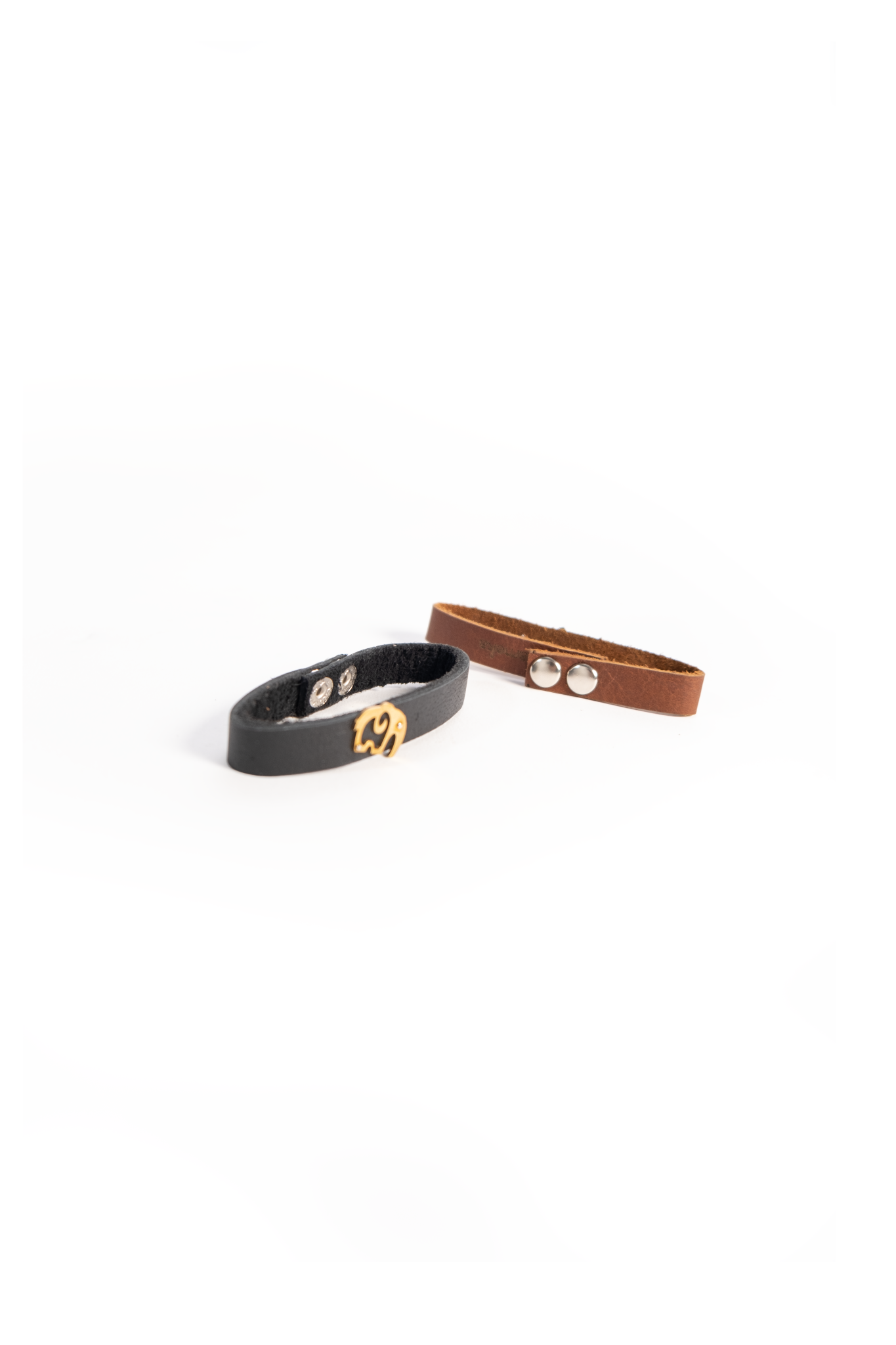 Leather Elephant Bracelet