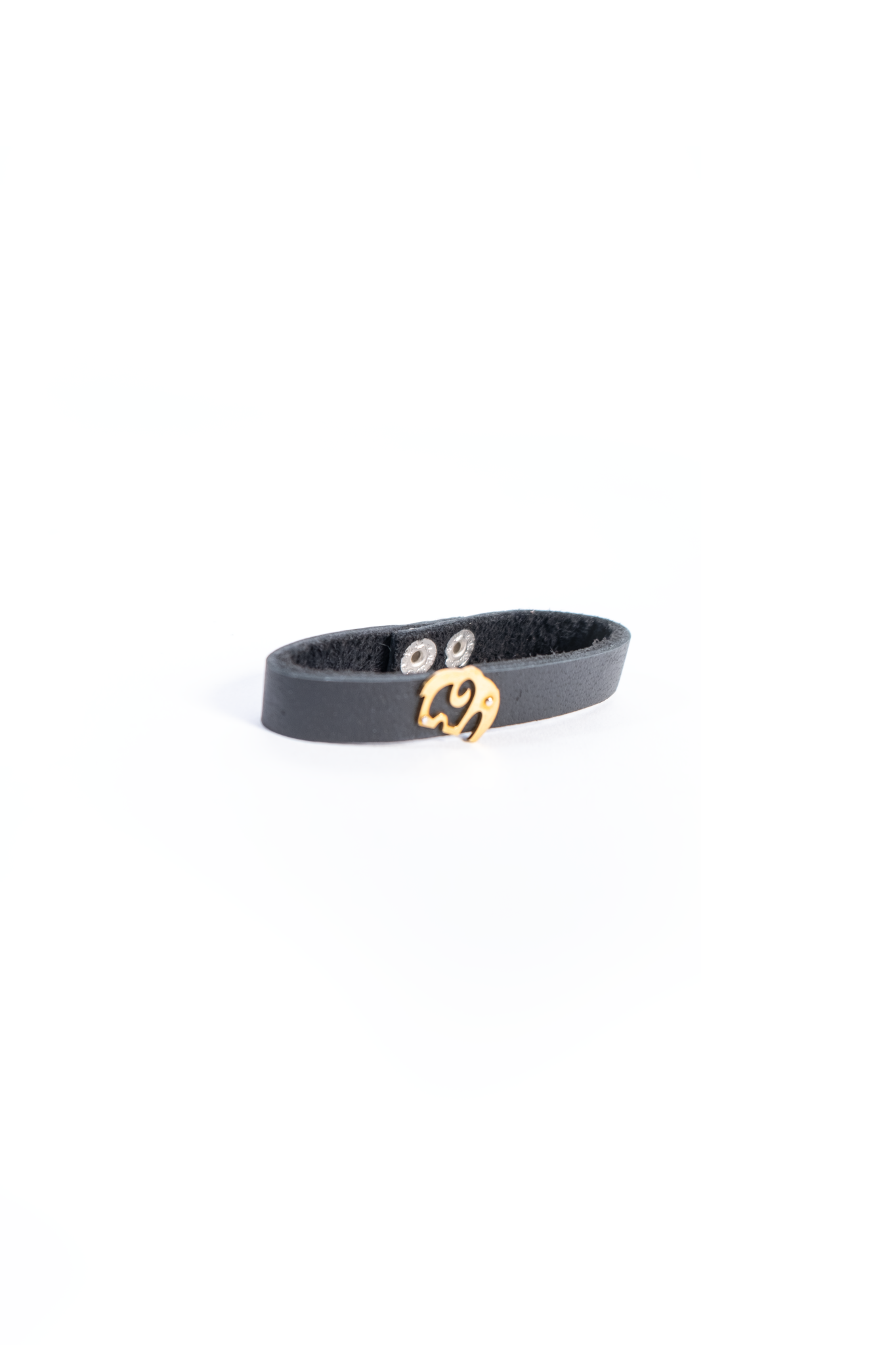 Leather Elephant Bracelet