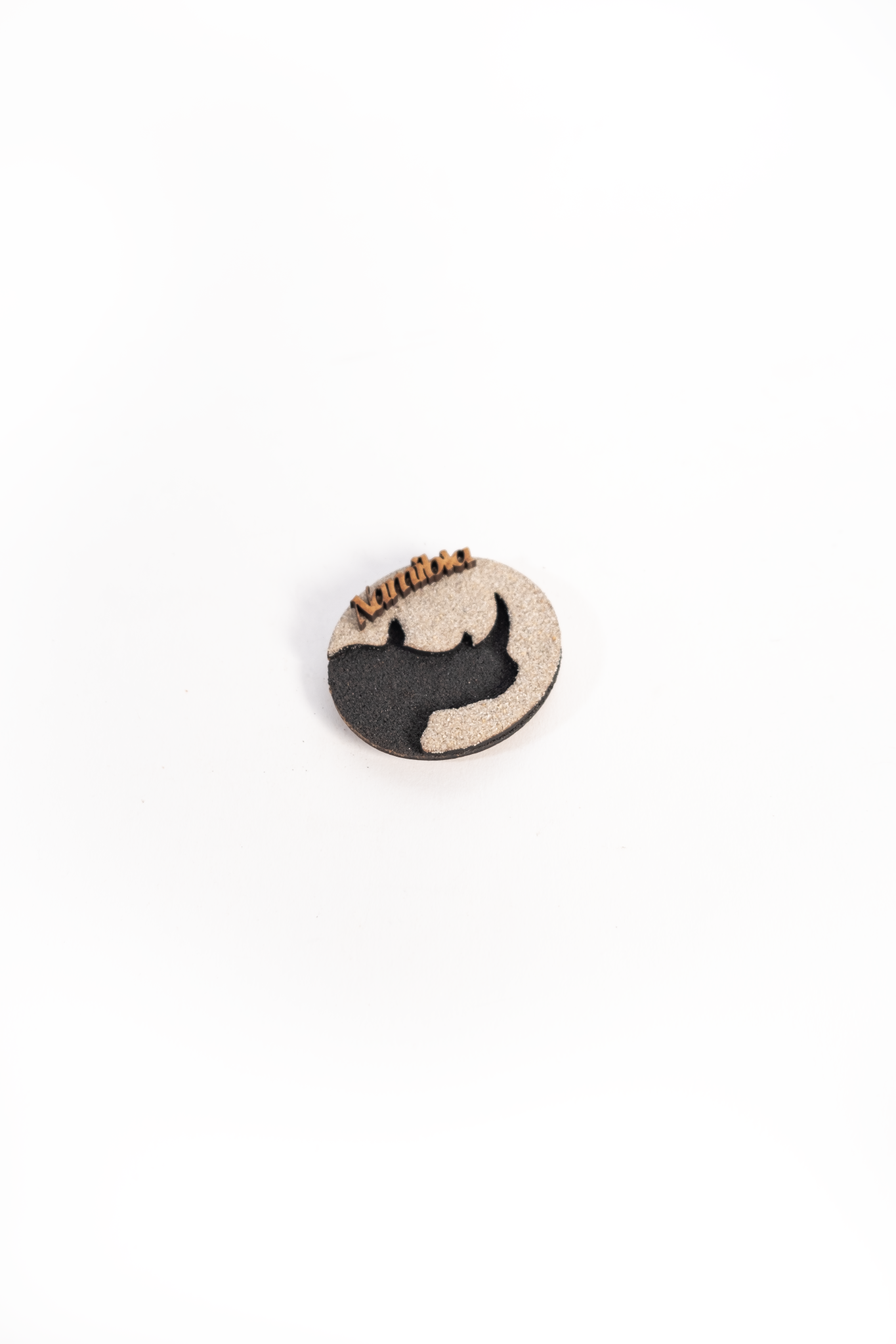 Sand Fridge Magnet Rhino