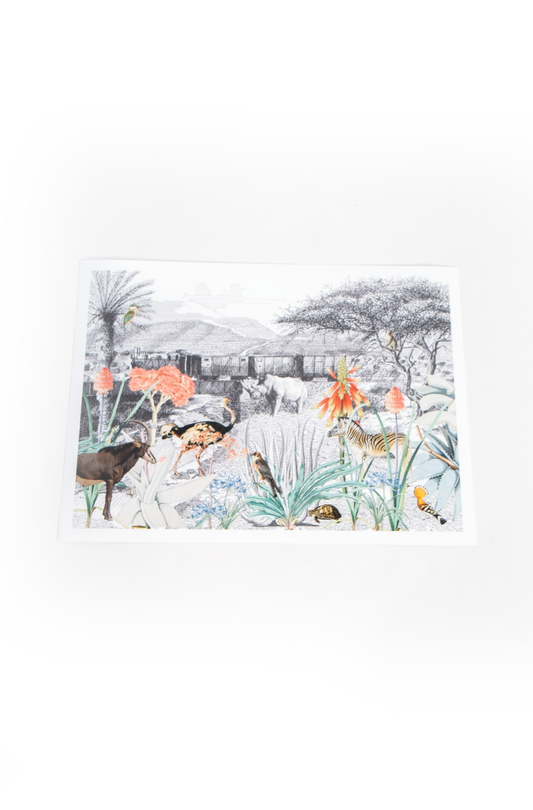 Okapuka Room Artwork Print