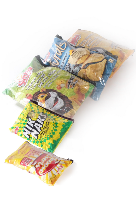 Recycled Potato Chips Pencil bag