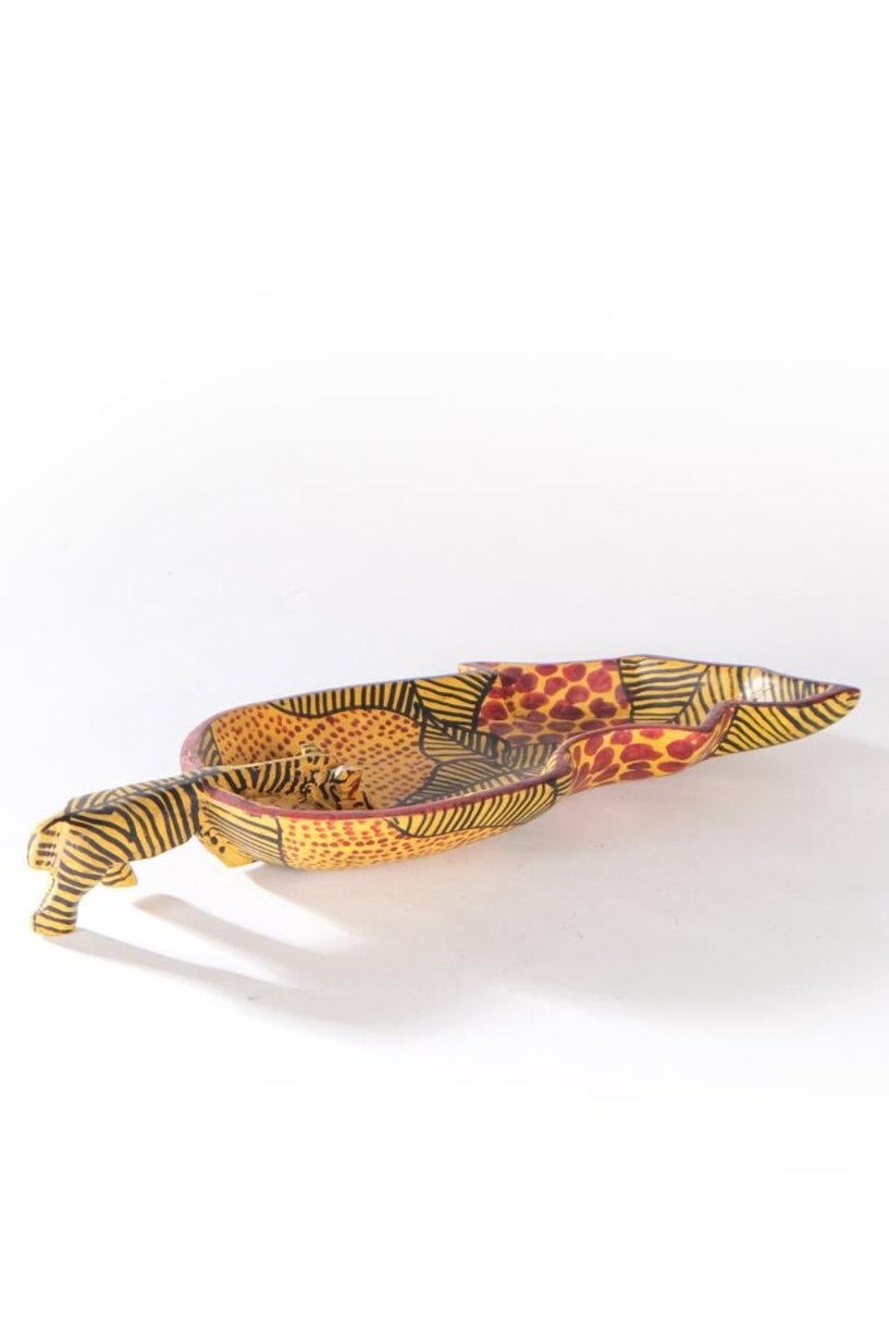 Zebra trinket bowl