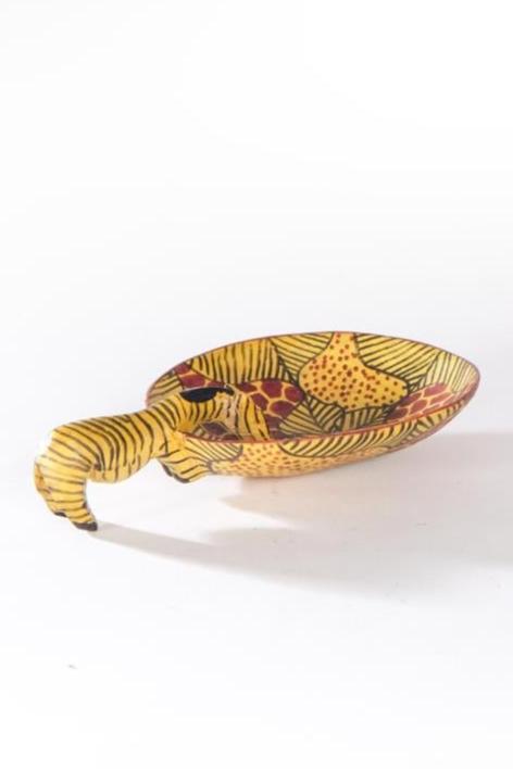 Zebra trinket bowl