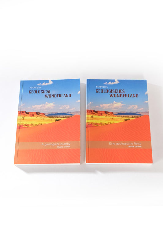 Livre du pays des merveilles géologiques de la Namibie - Anglais