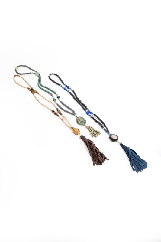 Mala Gemstone Necklace