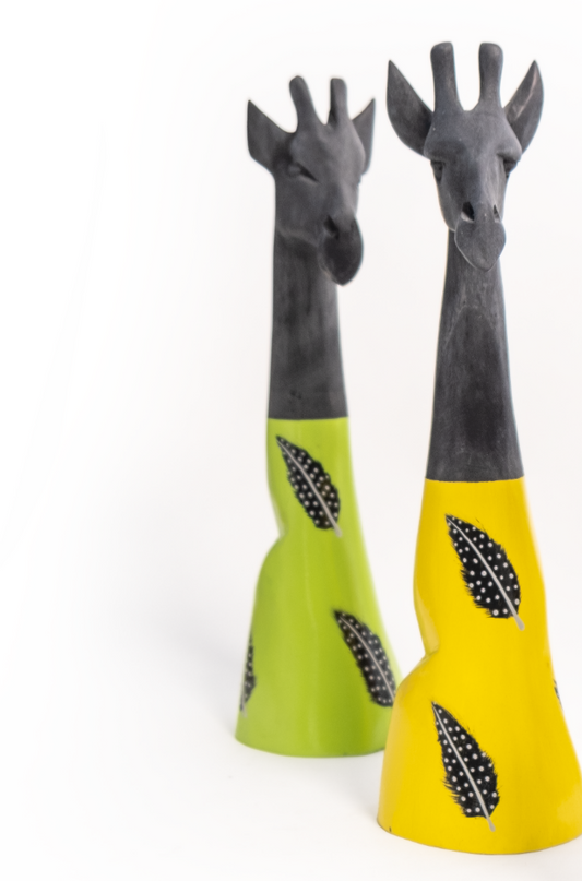 Hand Painted Giraffe Neck