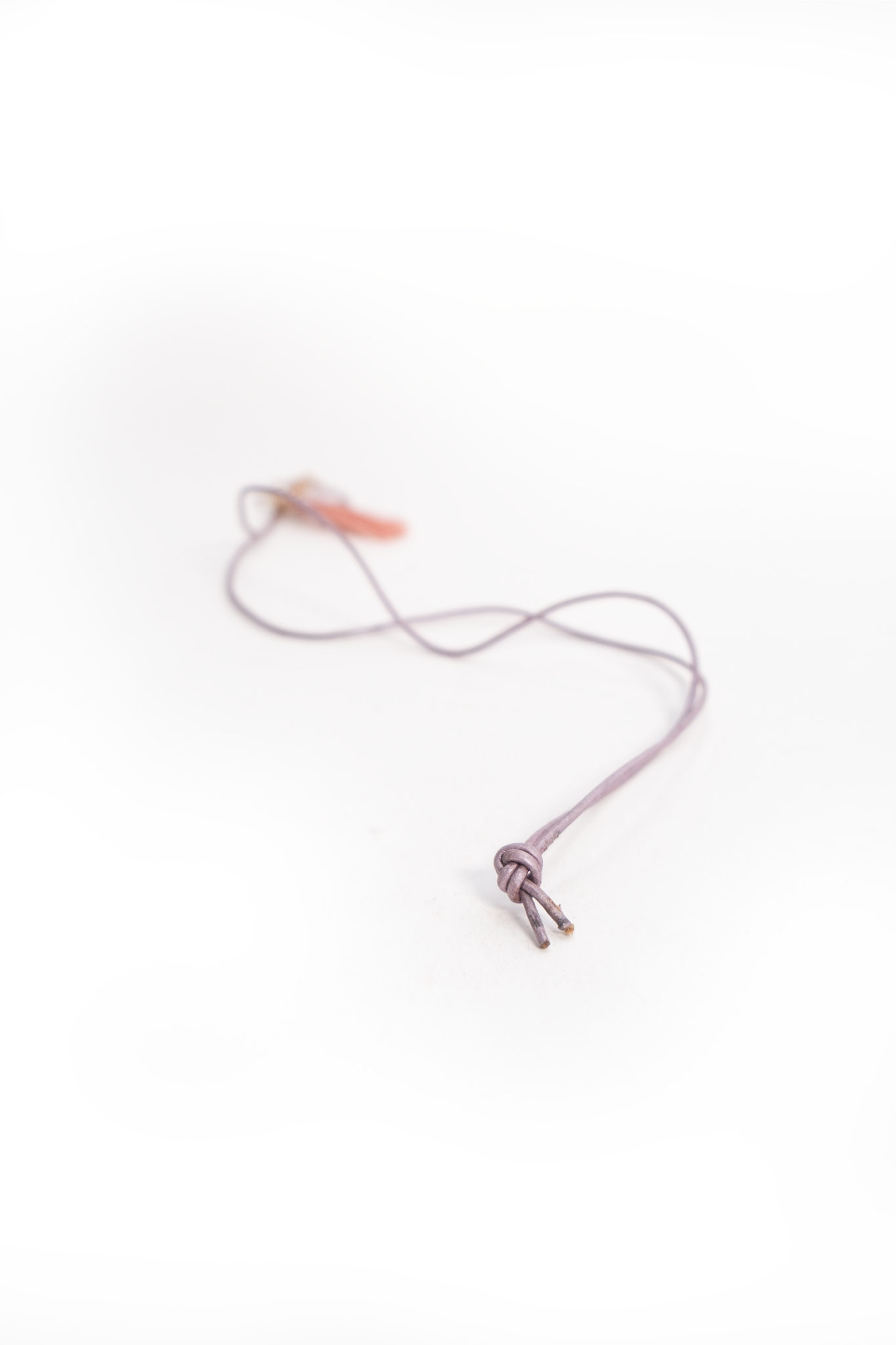 Anel Crystal with Tassle Necklace