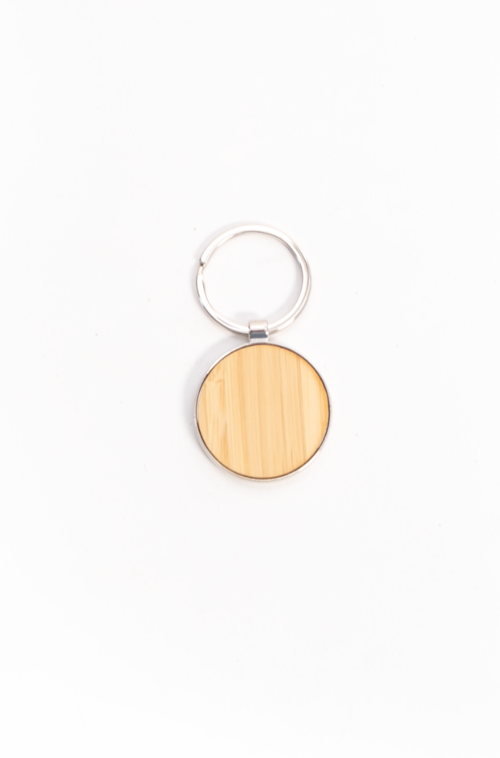 NamibiaCam One Horn Oryx Bamboo keyring