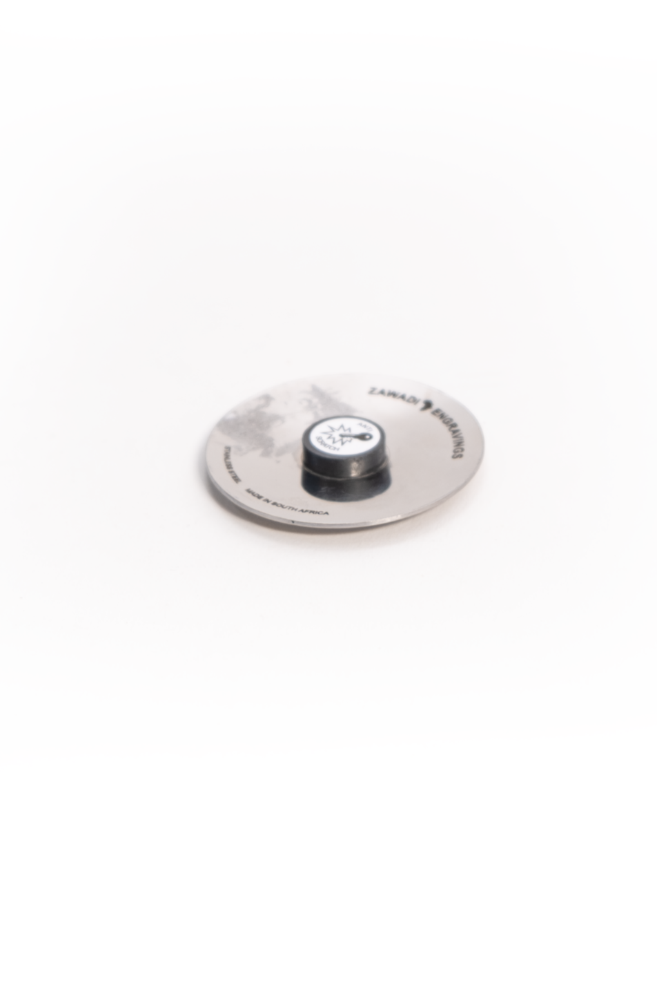 Stainless steel The Weinberg logo Magnet