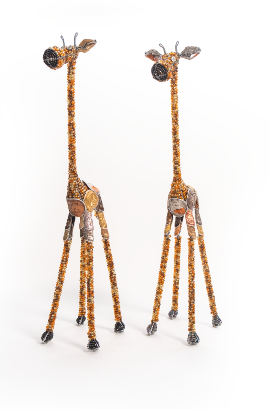 Recycled Capsule Beaded Giraffe