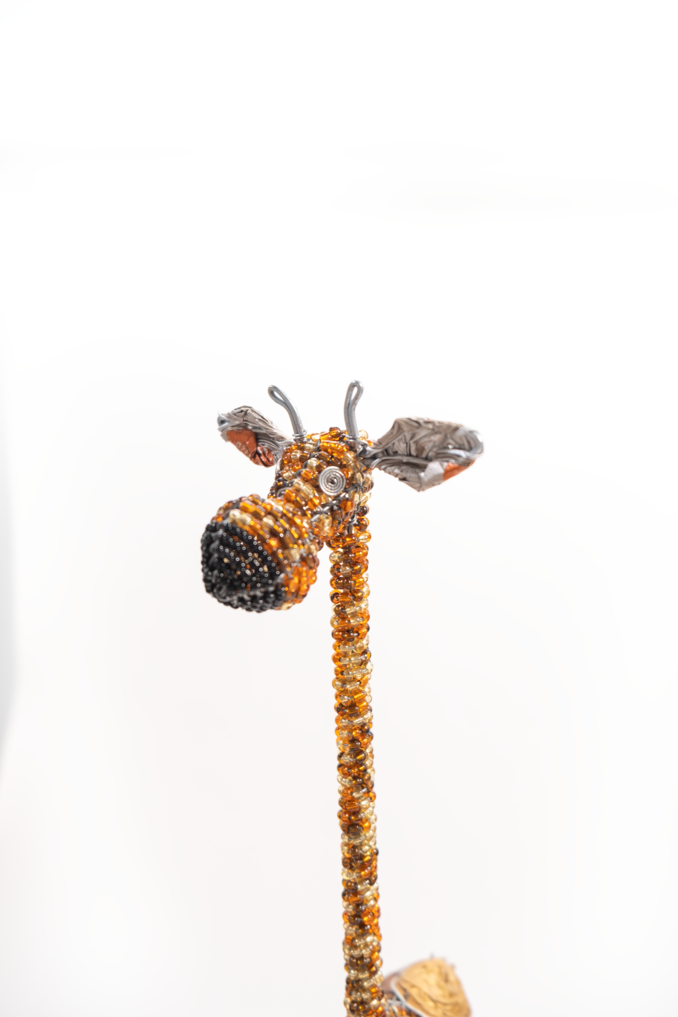 Recycled Capsule Beaded Giraffe
