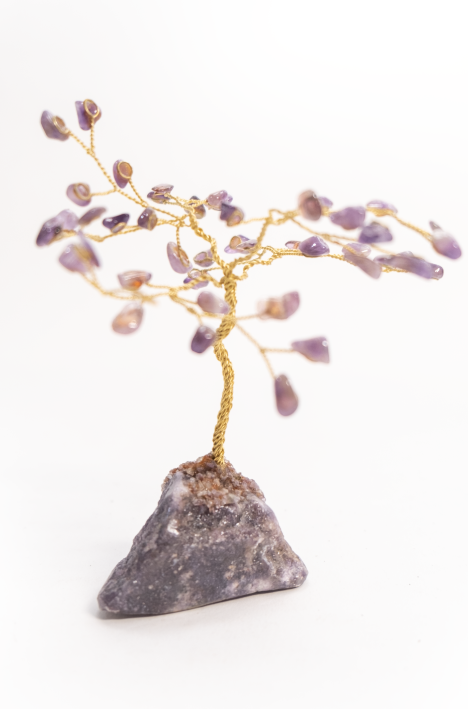 Purple Quartz Gem Tree