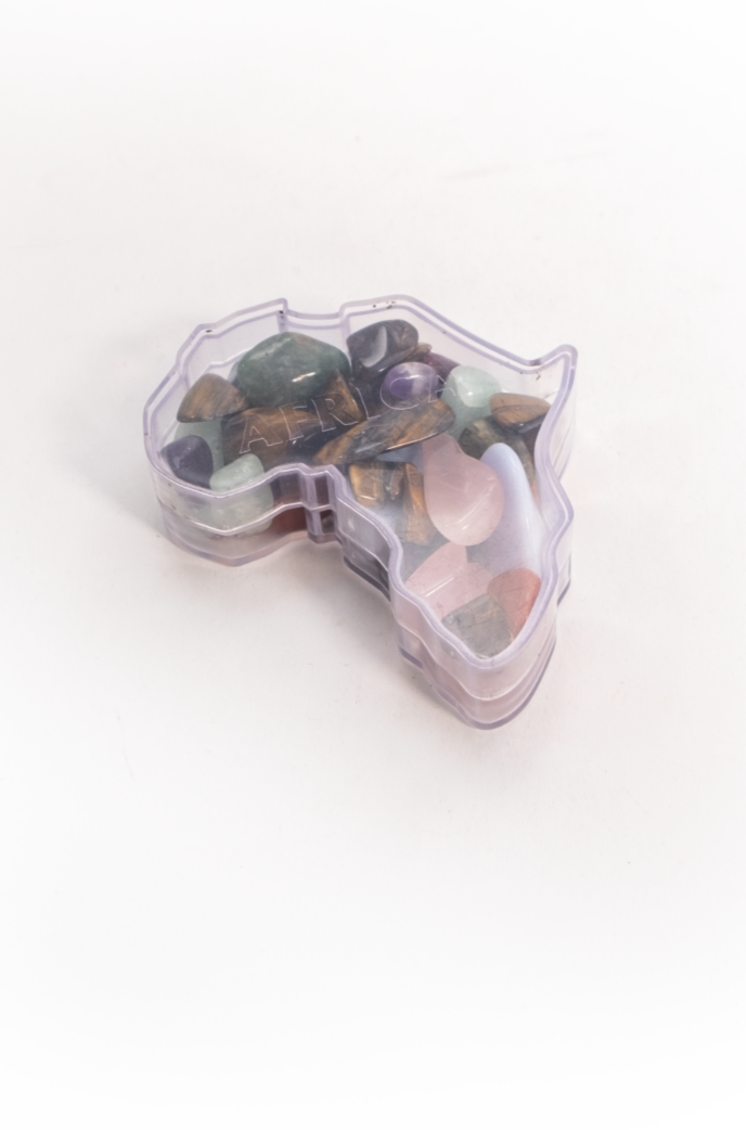 Africa Box with Gemstones