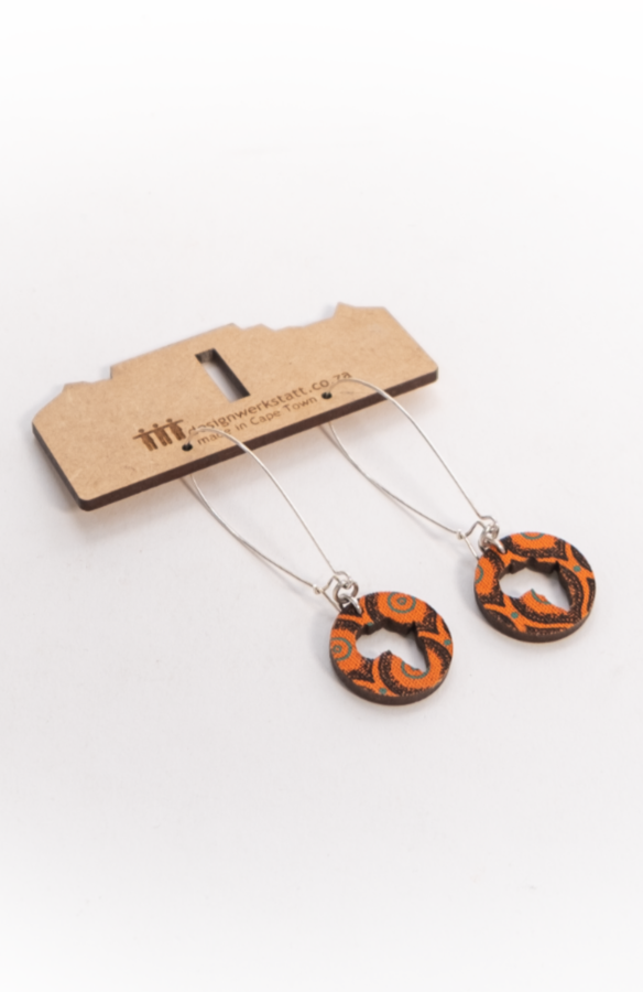 Shwe Shwe laser-cut Earrings large