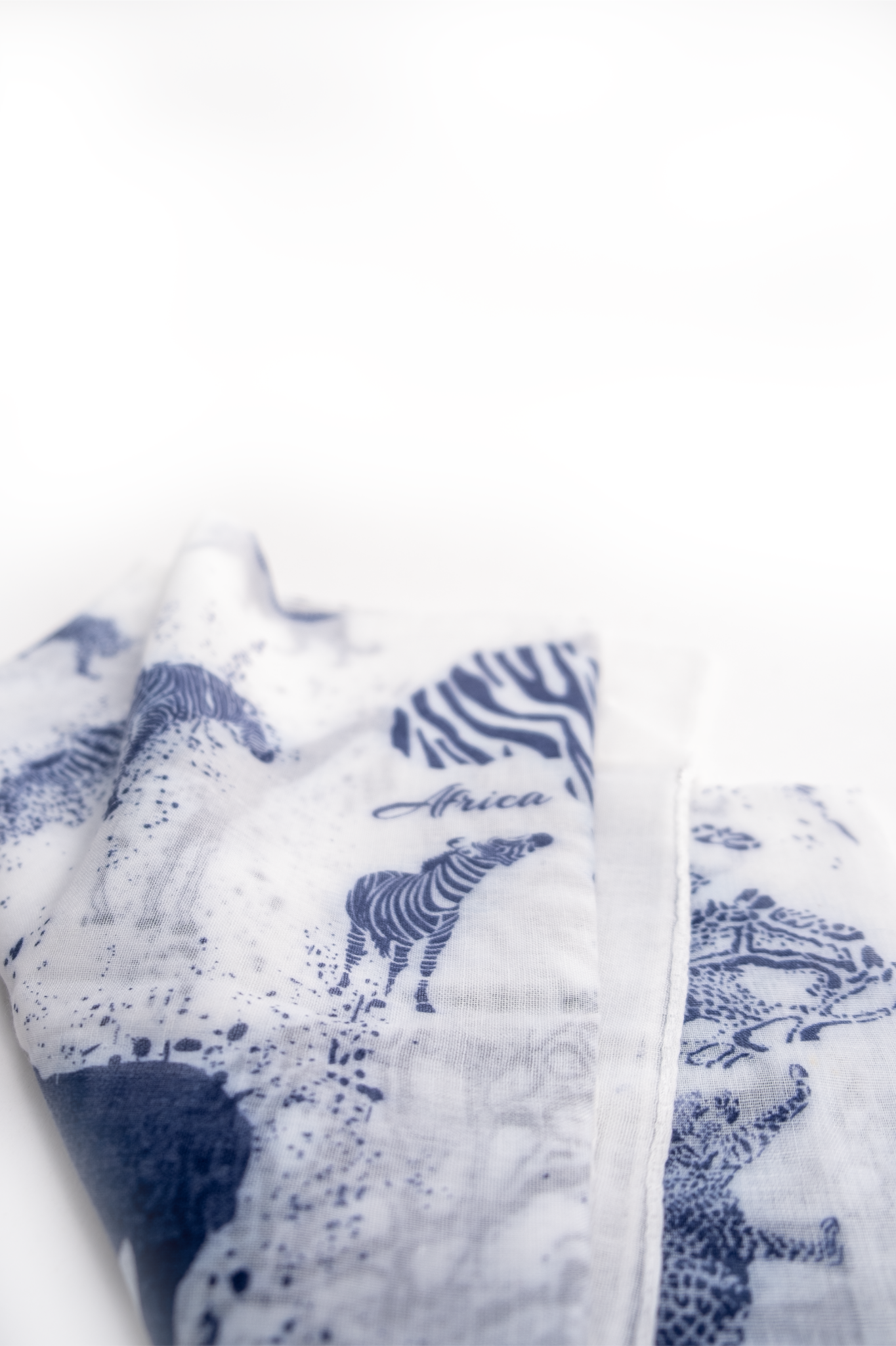 Animal Viscose Scarf