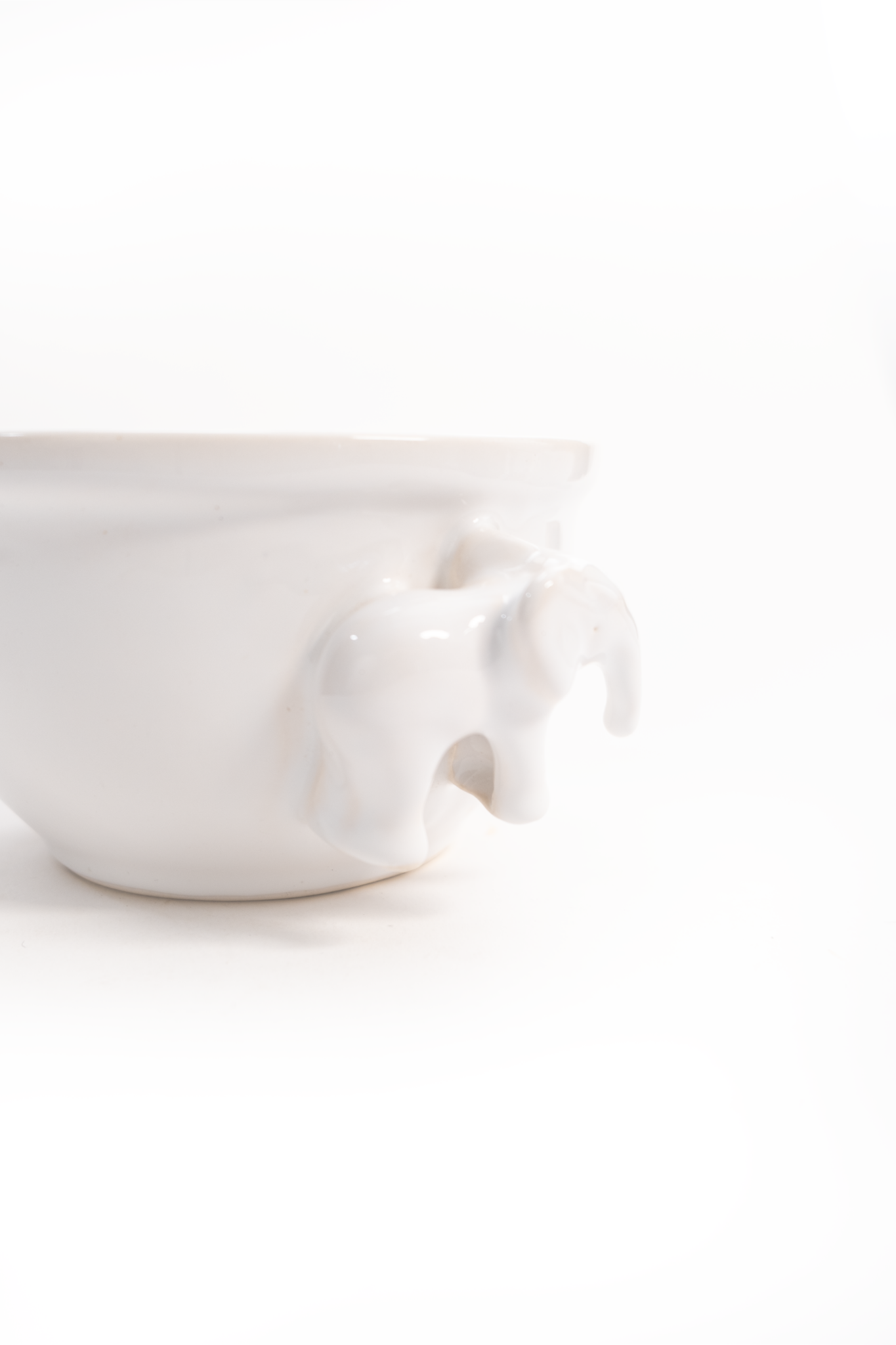 Elephant Ceramic Salad Bowl 550ml