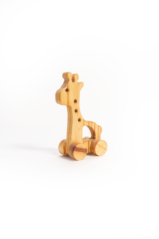 Wooden Giraffe Toy