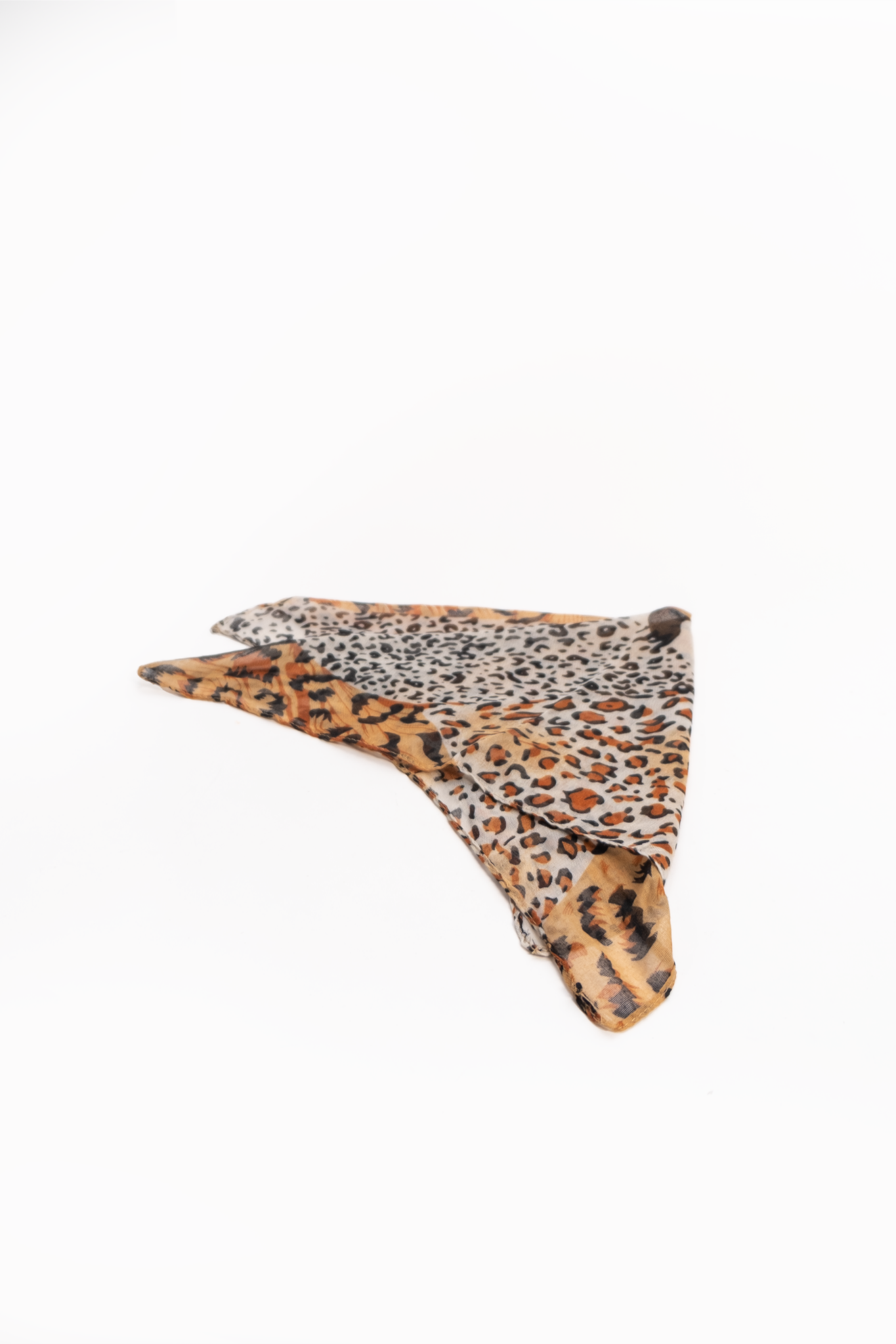 Combo Animal Print Square Scarf