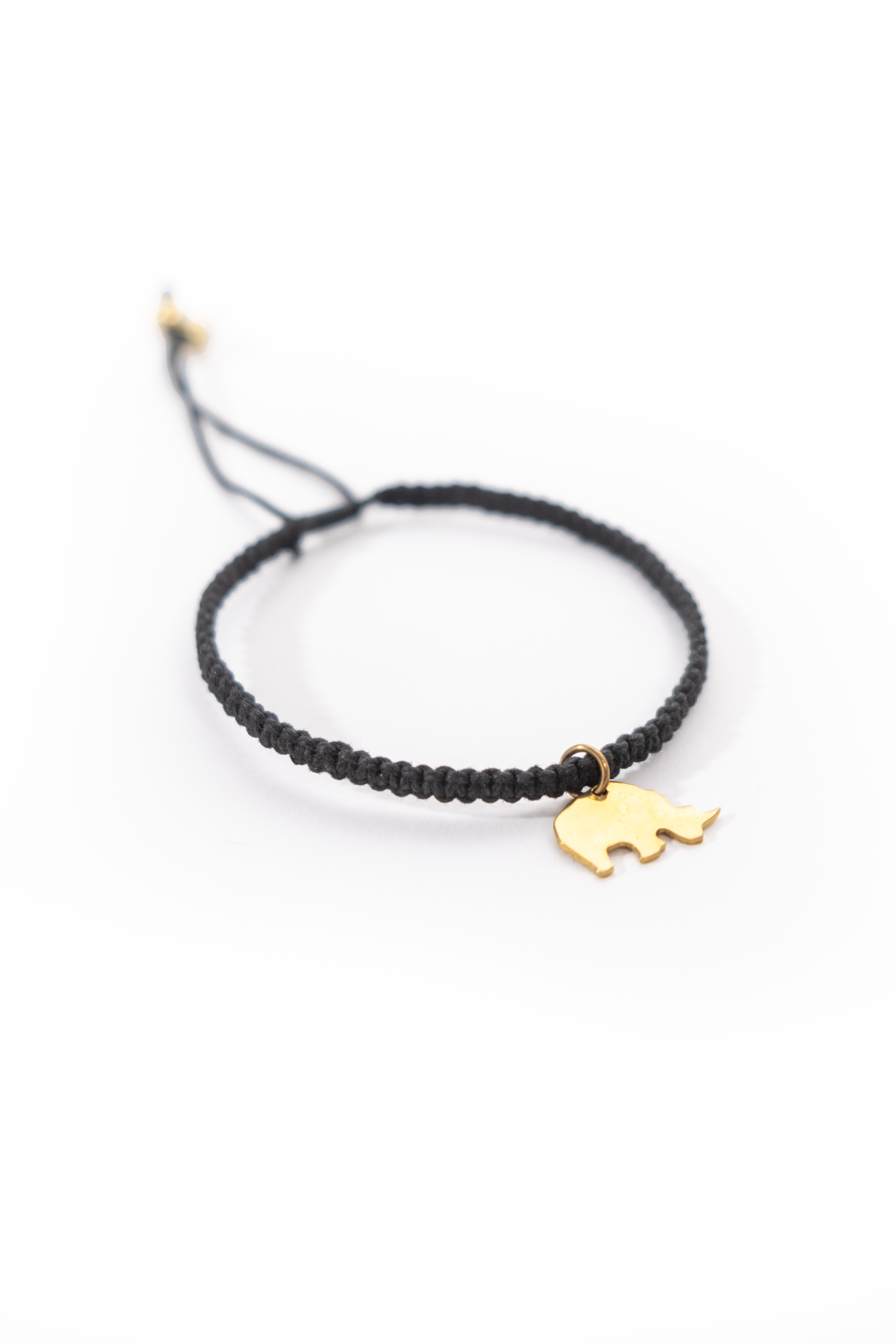 Safari - African Rhino Charm Bracelet