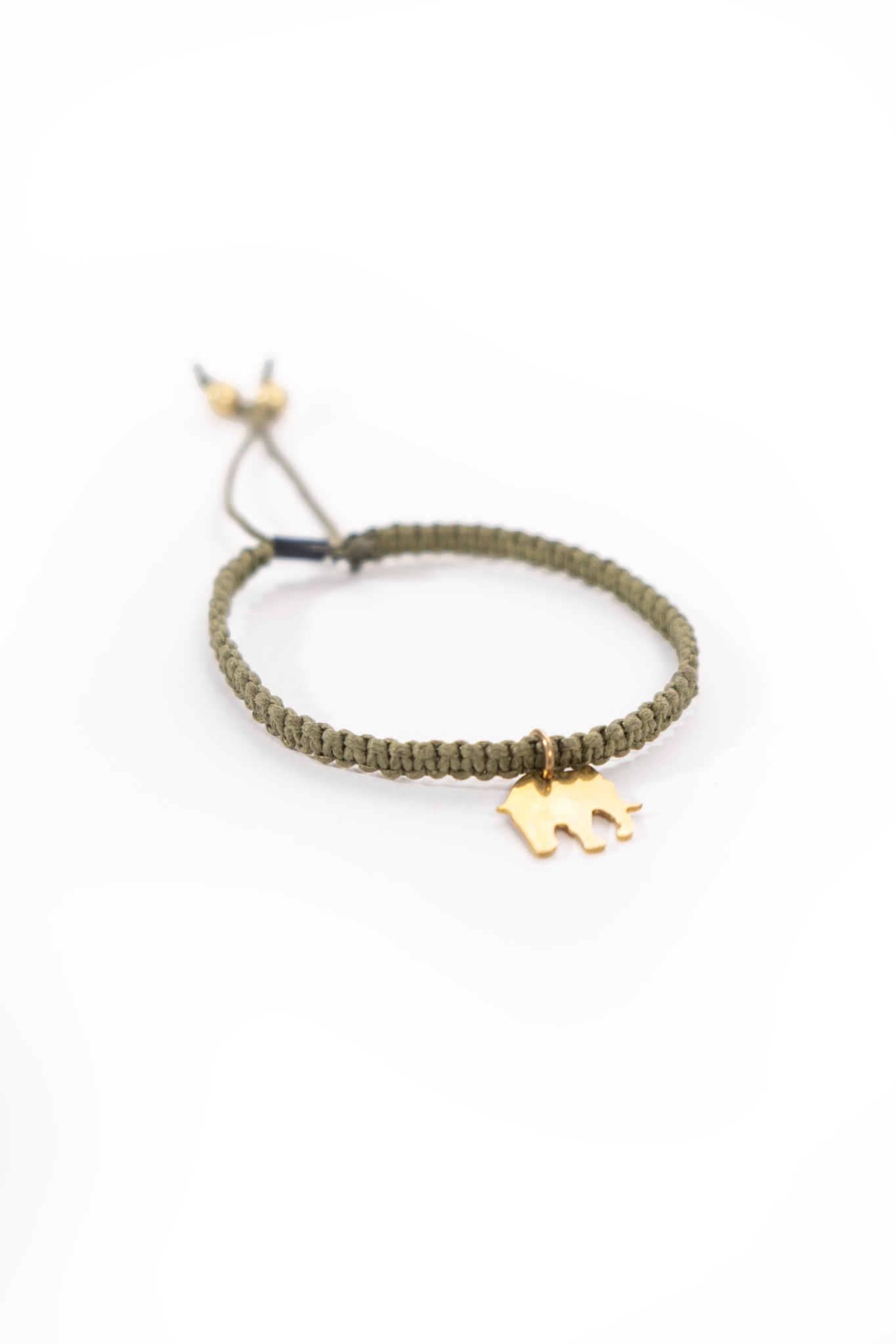 Safari - African Elephant Charm Bracelet