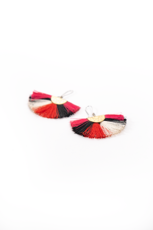 Ondelela Tassle Earrings