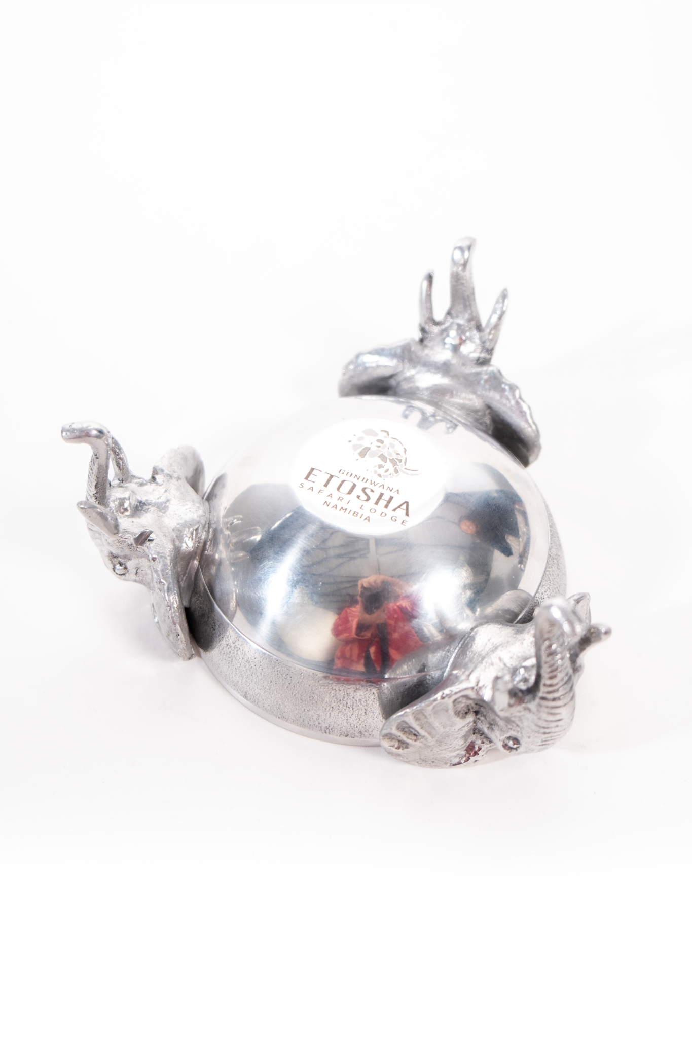 Bol rond Guépard en aluminium