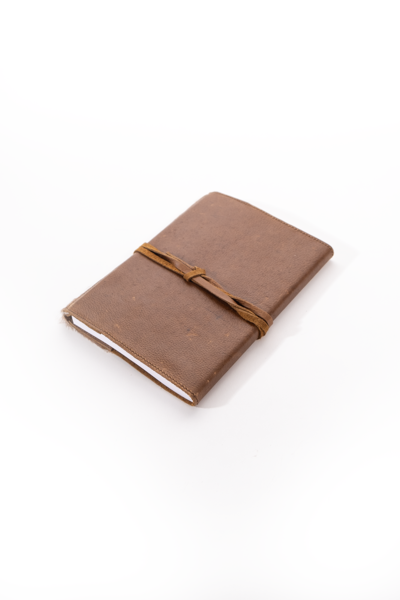 Springbok leather Notebook - Brown