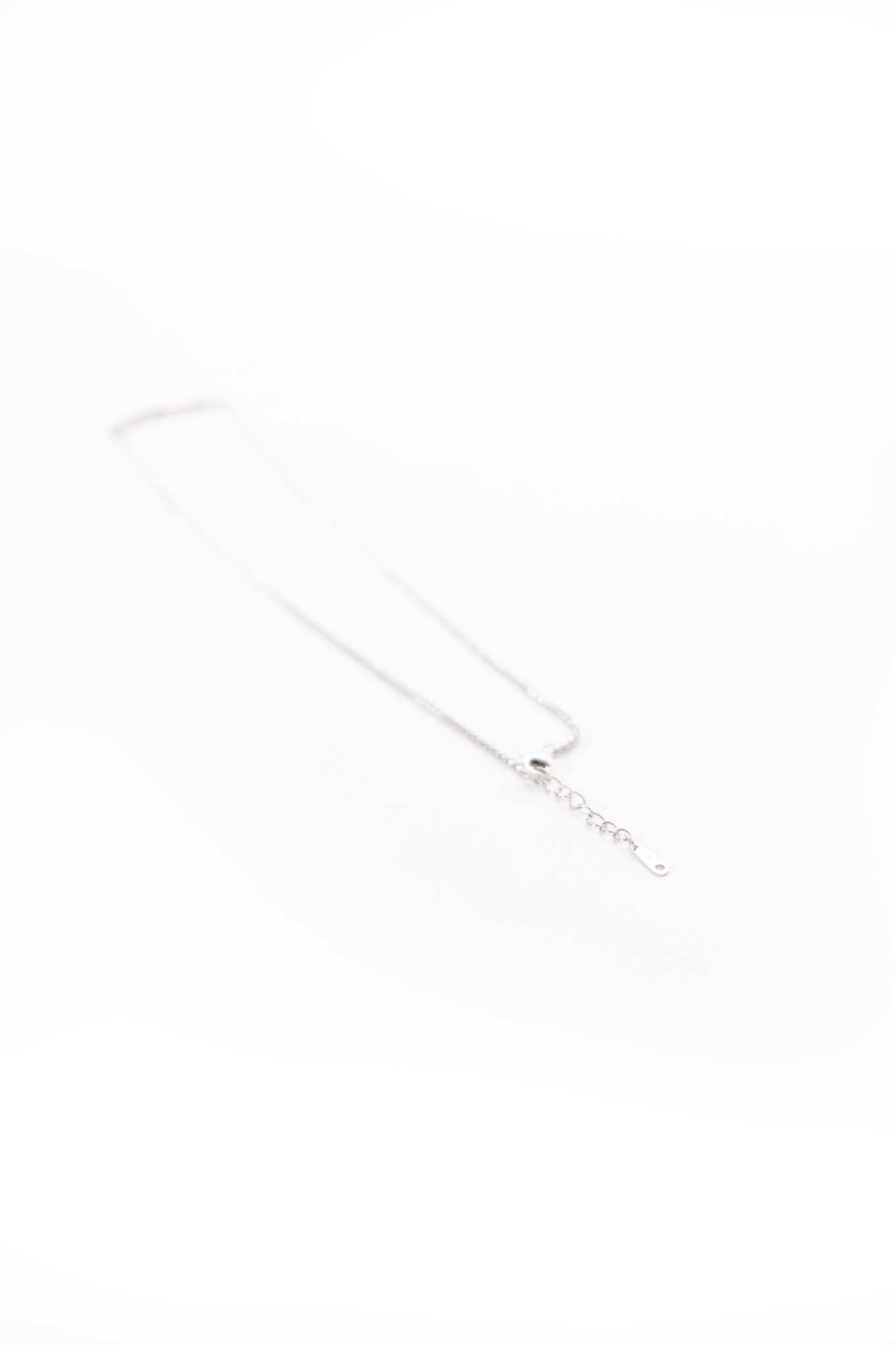 Baby Elephant Herd Silver Necklace