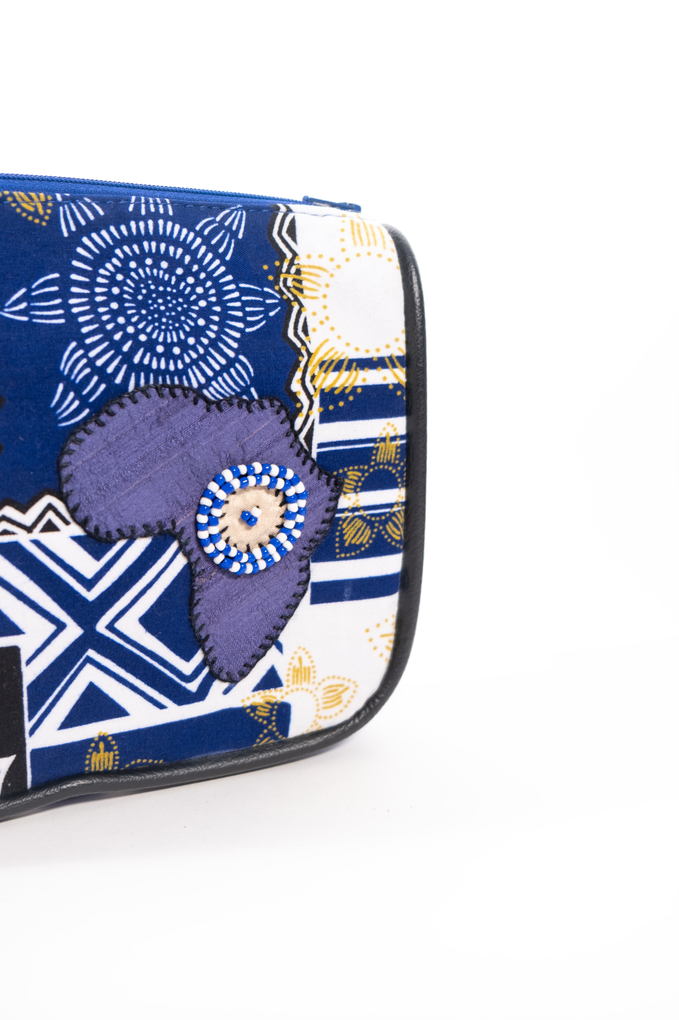 Small African cloth Wash Bag