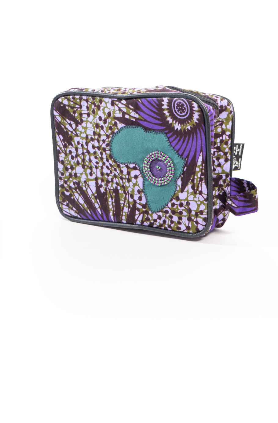 Large African cloth Wash Bag