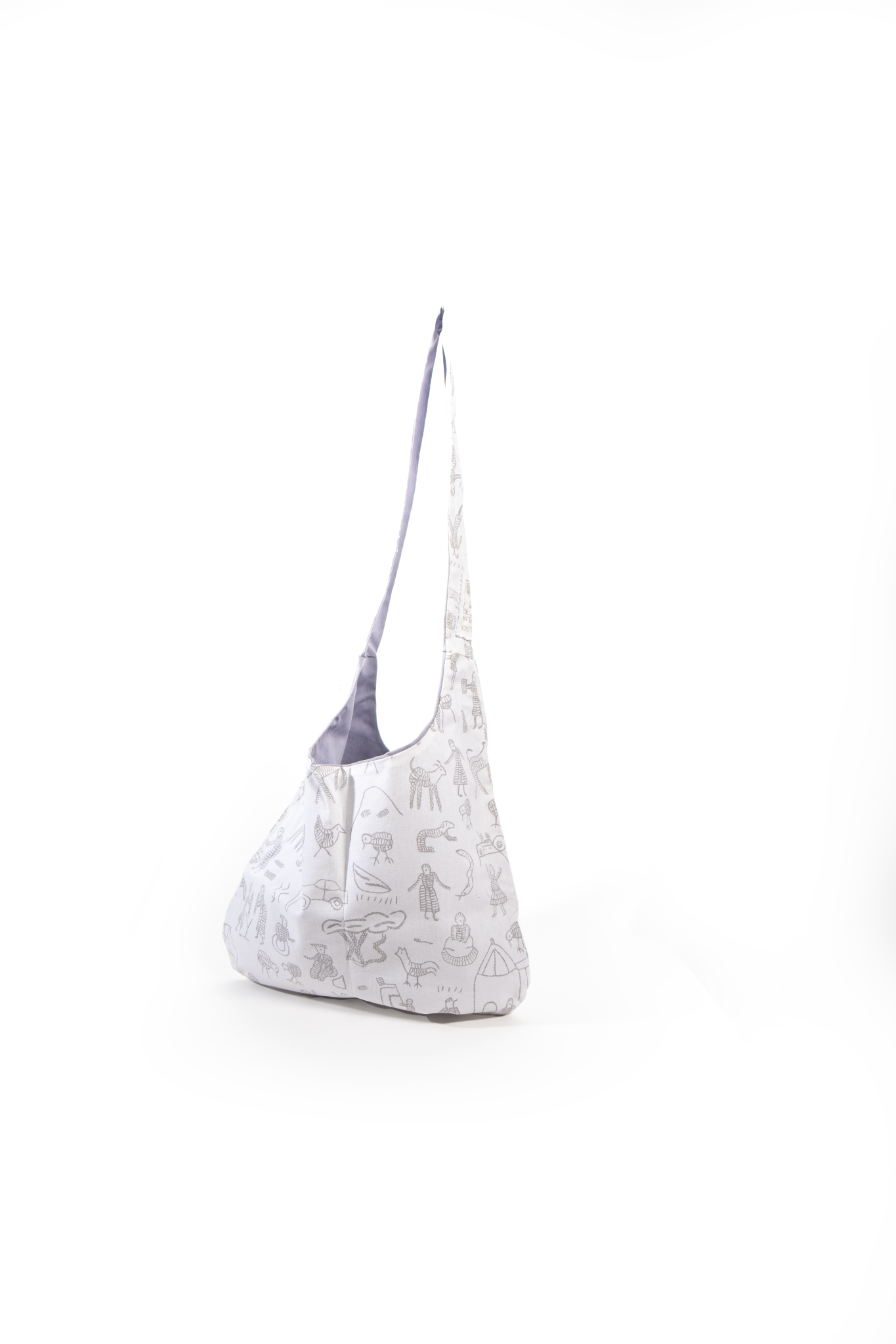 Baby Bag reversible printed cotton