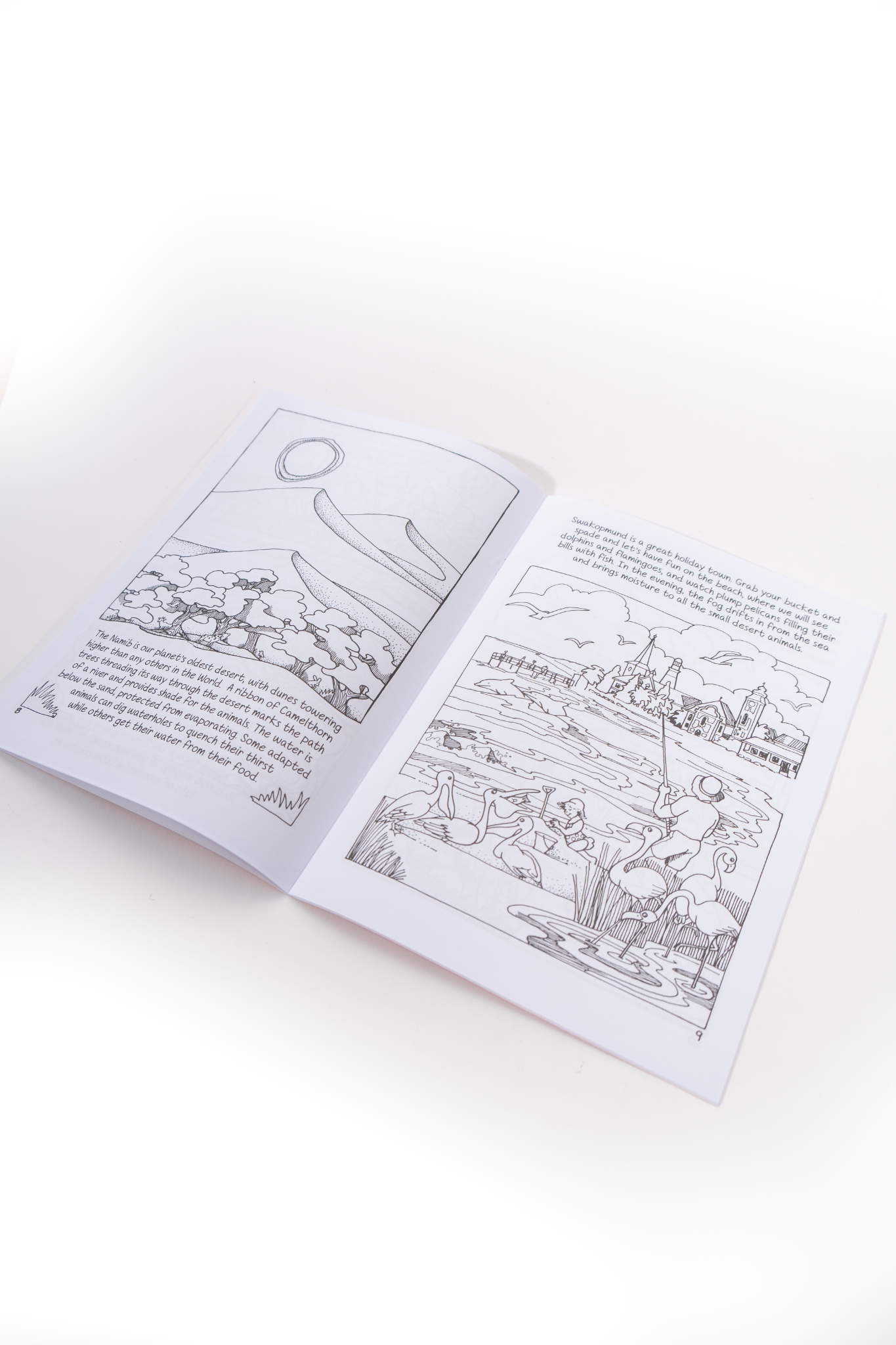 Welcome to Namibia colouring Book