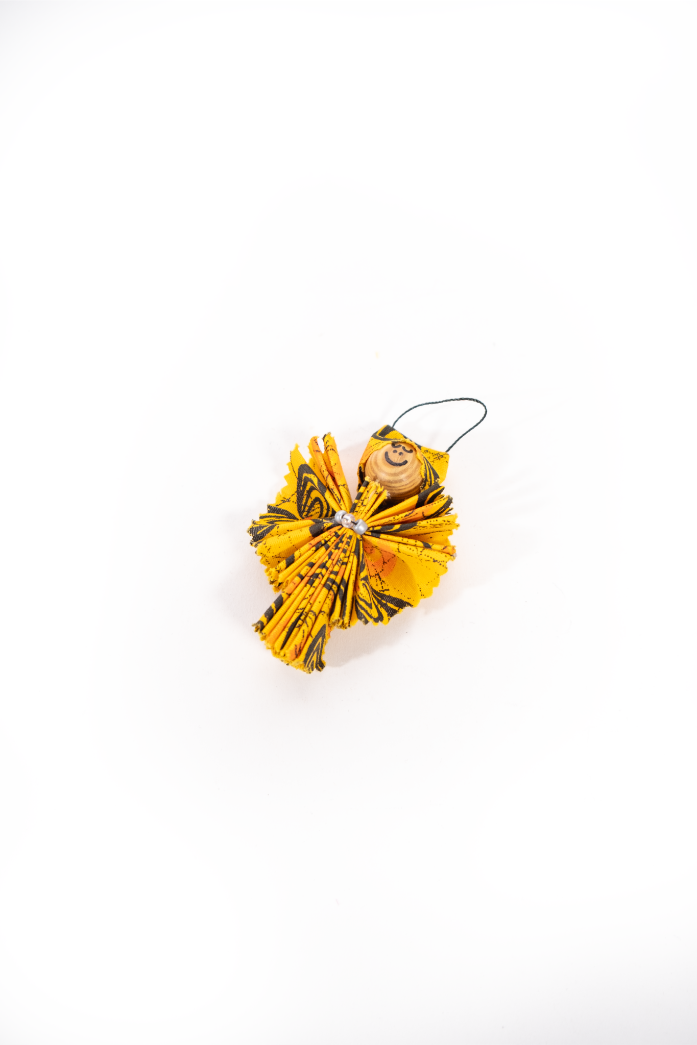 Xmas shweshwe angel Ornament