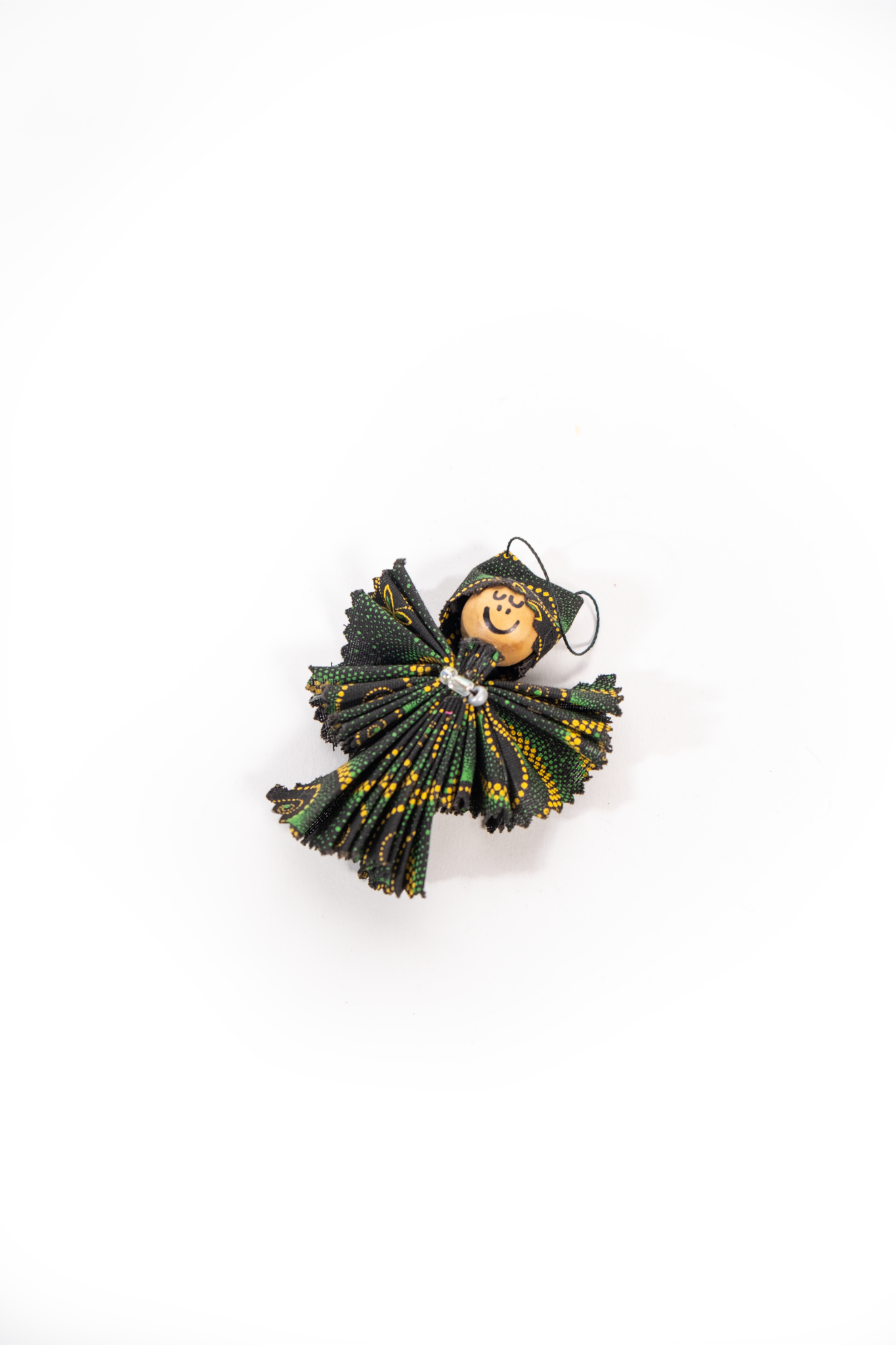 Xmas shweshwe angel Ornament
