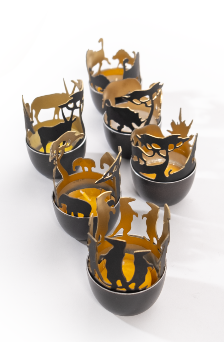 Tameka - African Sundowner Candle Light Holder