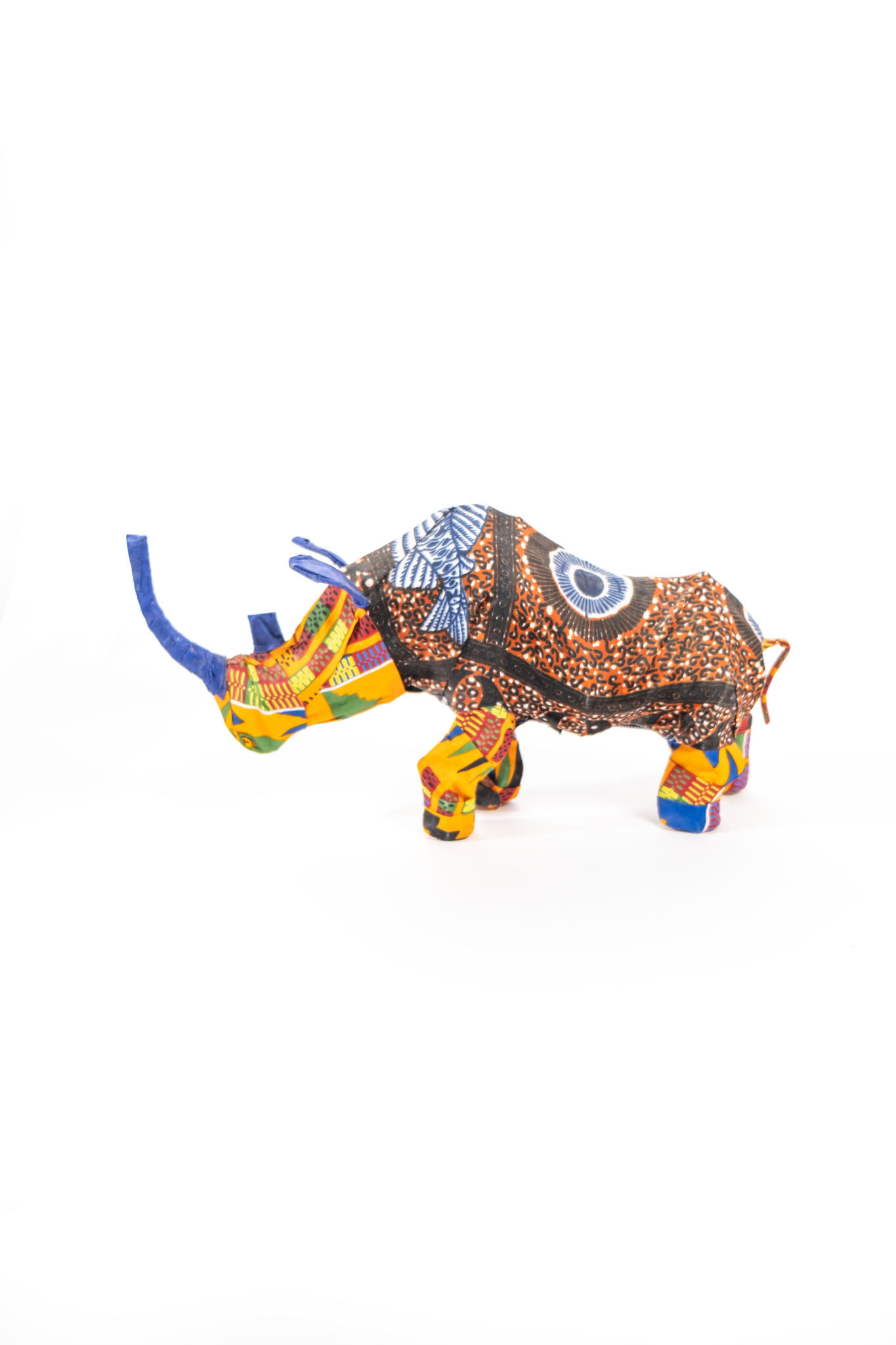 Wire Wax Cloth Décor Rhino