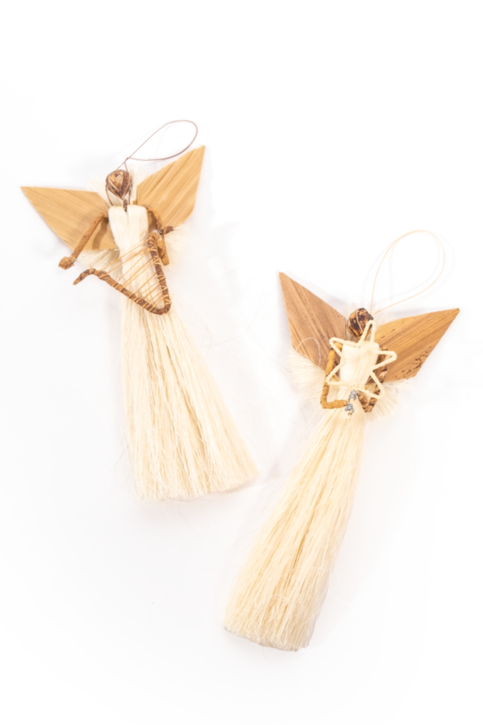 Banana Leaf Christmas Angels